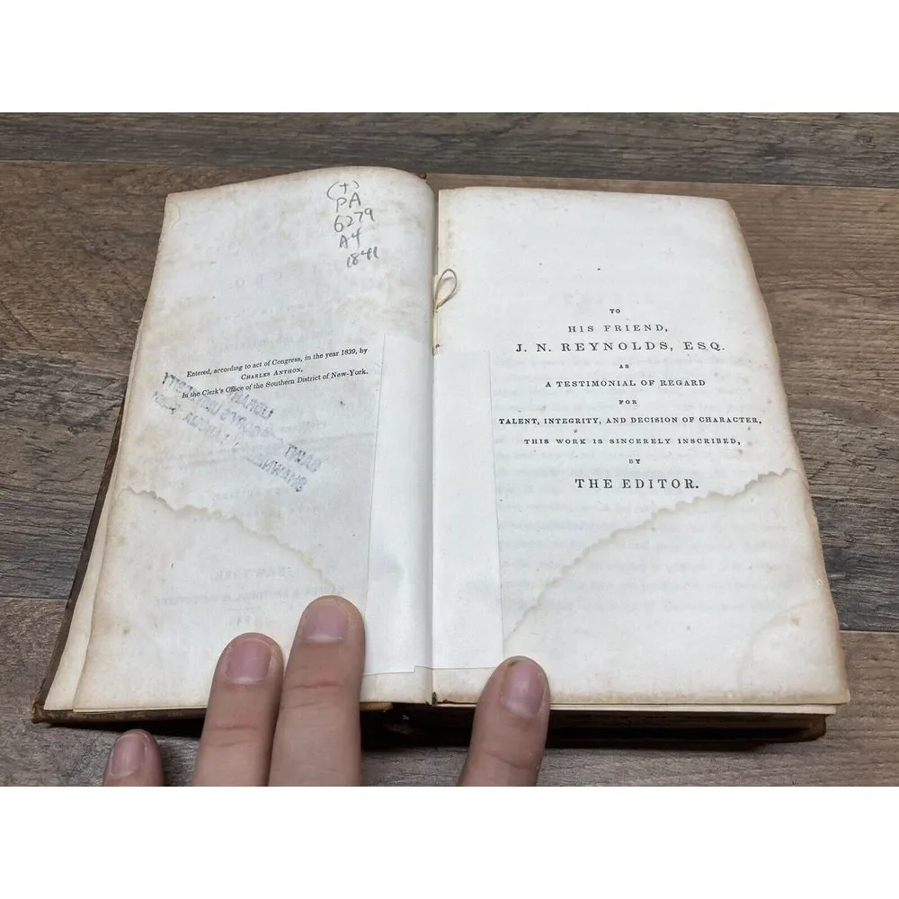 SELECT ORATIONS OF CICERO‎ by Cicero; Charles Anthon - 1841 - Classics - Leather